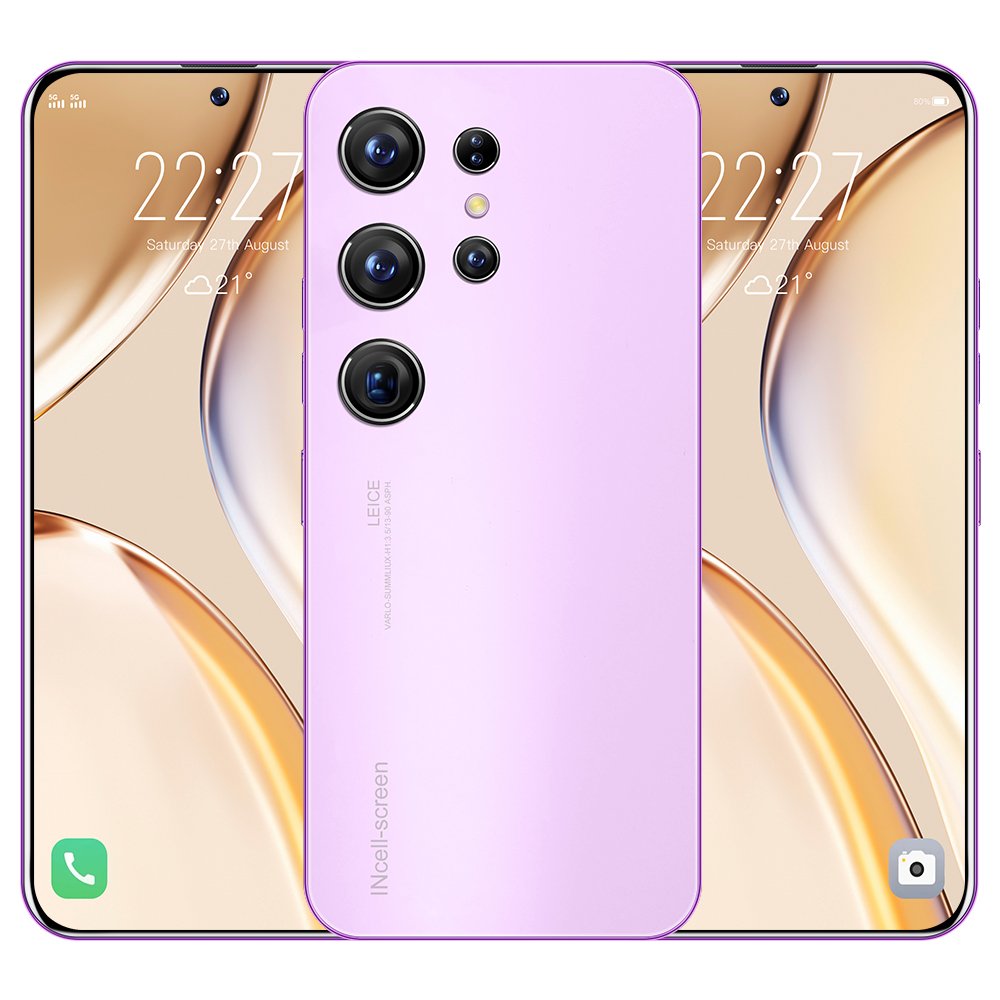 2023 New Original S23+ ultra global Unlock cell phone 3G 4G 5G Smartphone 7.3 inch Full display Cheap Big screen MobilePhones
