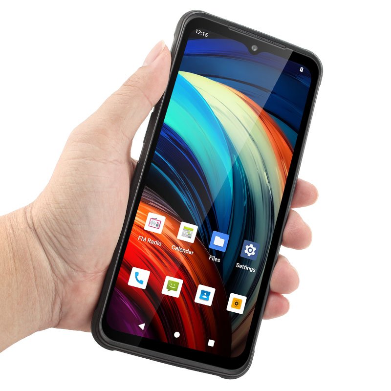 UNIWA NR6510 6.5 Inch Screen Android 13 Fingerprint Unlock Telephone 128GB ROM 18W Fast Charging Unlocked 5G Mobile Phones