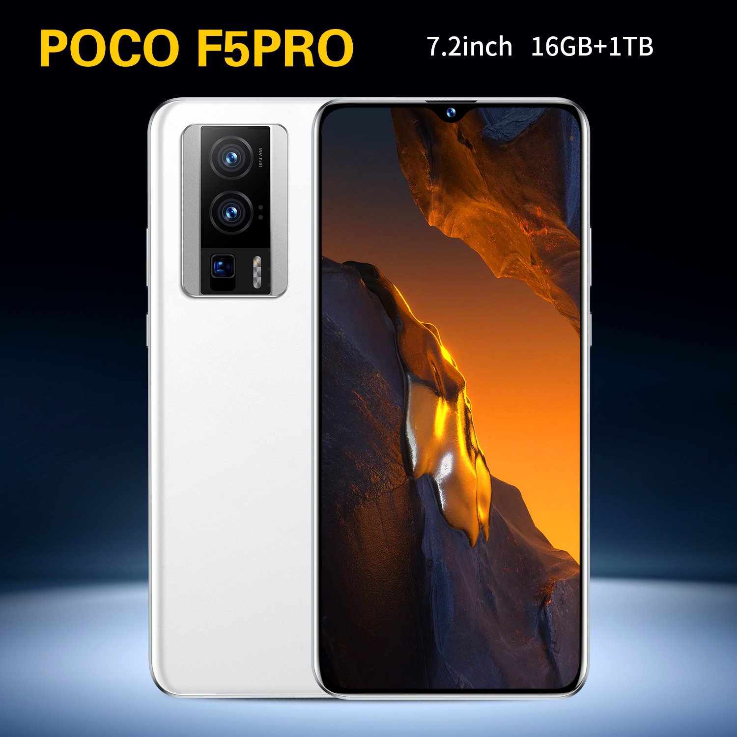 Explosive 5G smartphone X60 Pro+ 6.1 "factory low-cost wholesale dual card gaming smartphone multi-function smartphone