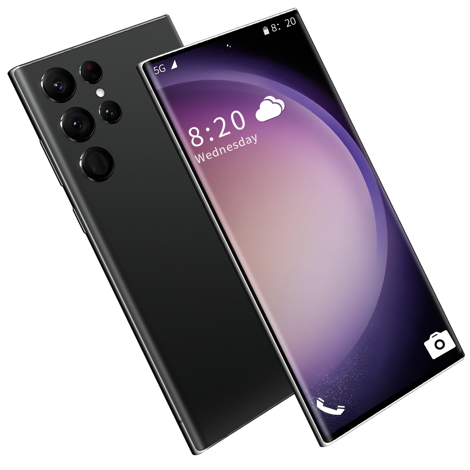Original 5G Smartphone Android Mobile Phone S23 Ultra 3GB+64GB 6.8inch Large size display screen S24 Ultra Cheap Cellphone