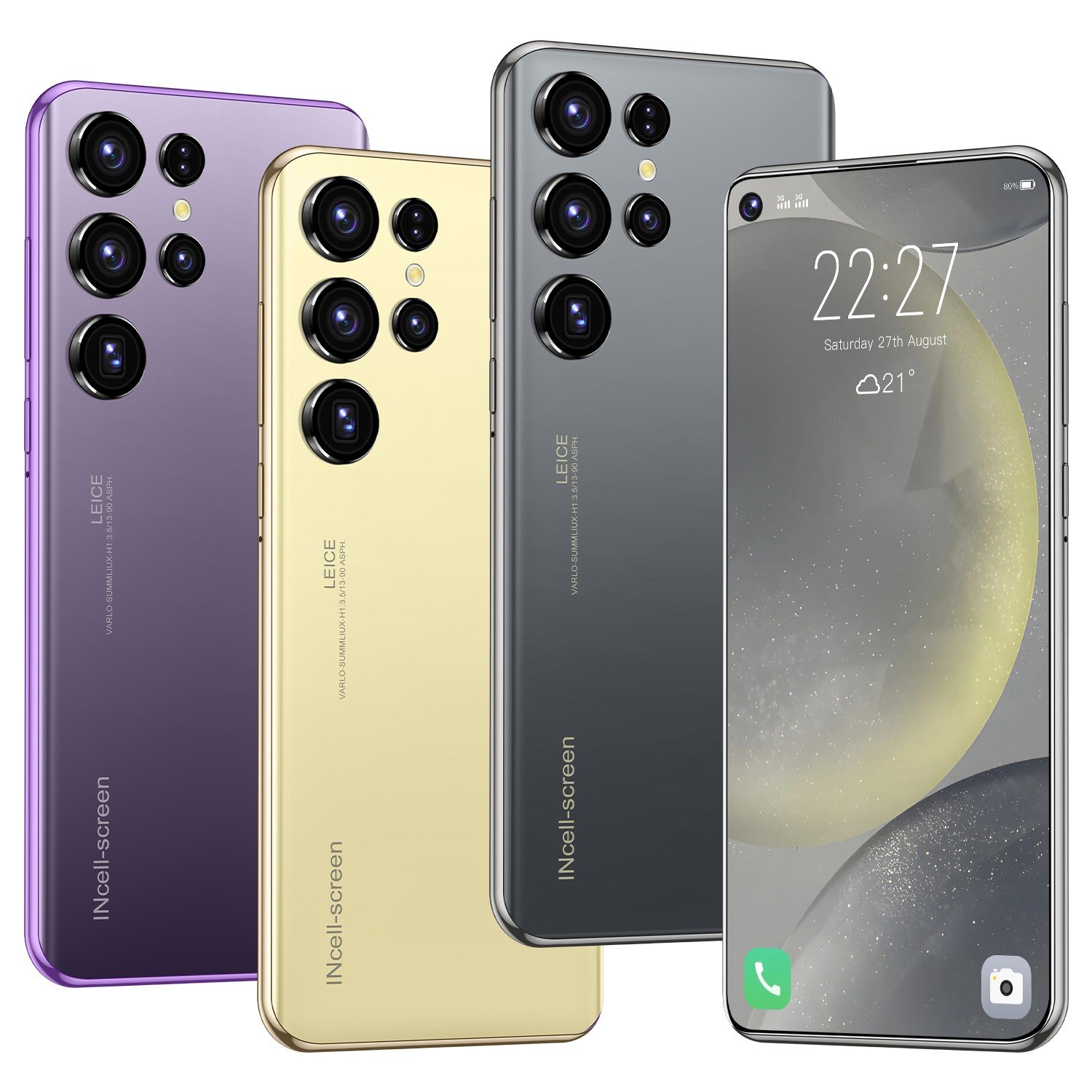 S24 Ultra Original phones 2GB+16GB 5G Dual SIM Cellphone 6.6-inch screen Mobile Phone s24 ultra 5g smartphone