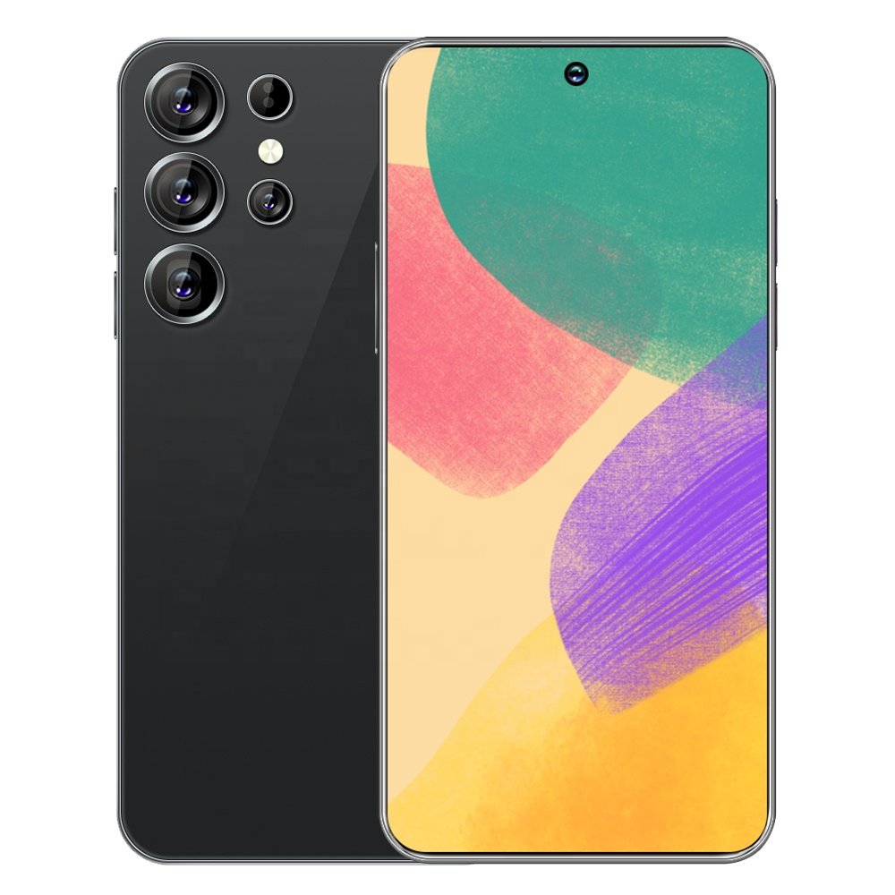 Bestselling Custom Original S24 Ultra Unlocked Cell Phone Big Screen 16gb + 1tb 5G smartphone Dual Sim Android Mobile Phone