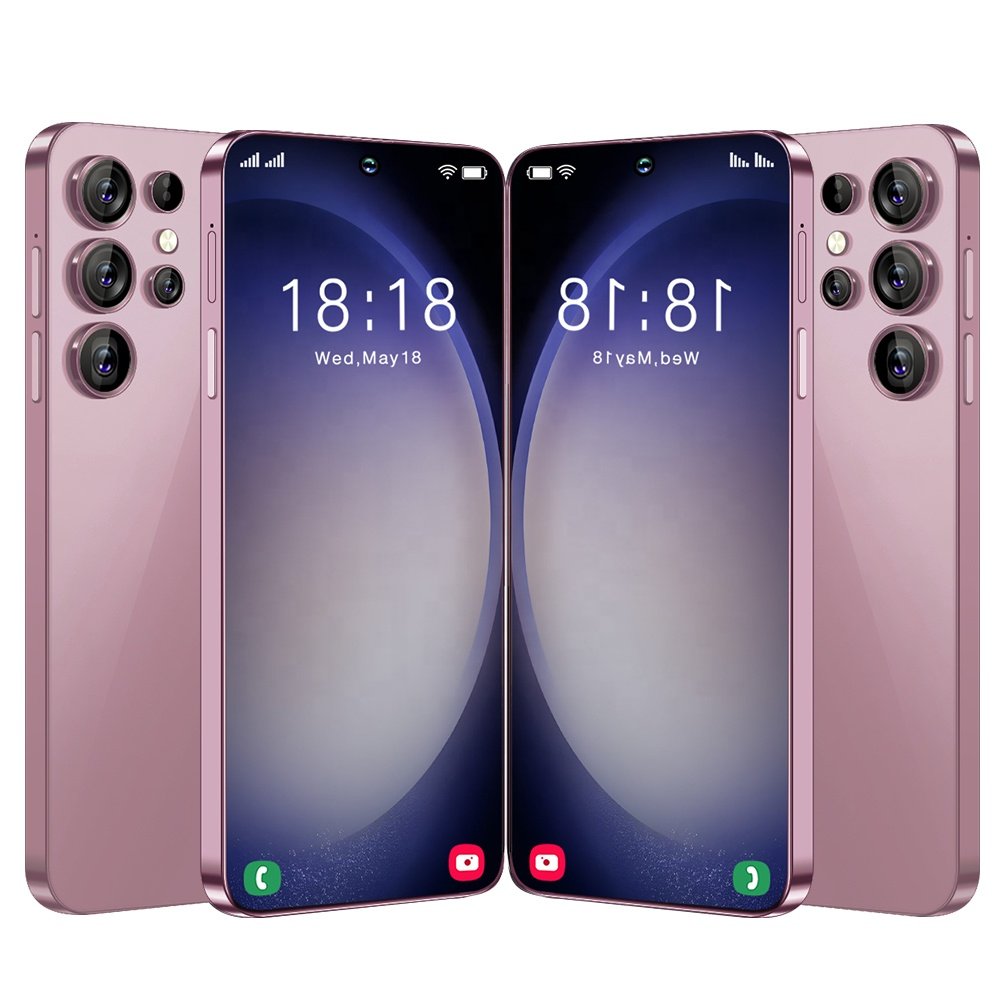 Bestselling Custom Original S24 Ultra Unlocked Cell Phone Big Screen 16gb + 1tb 5G smartphone Dual Sim Android Mobile Phone