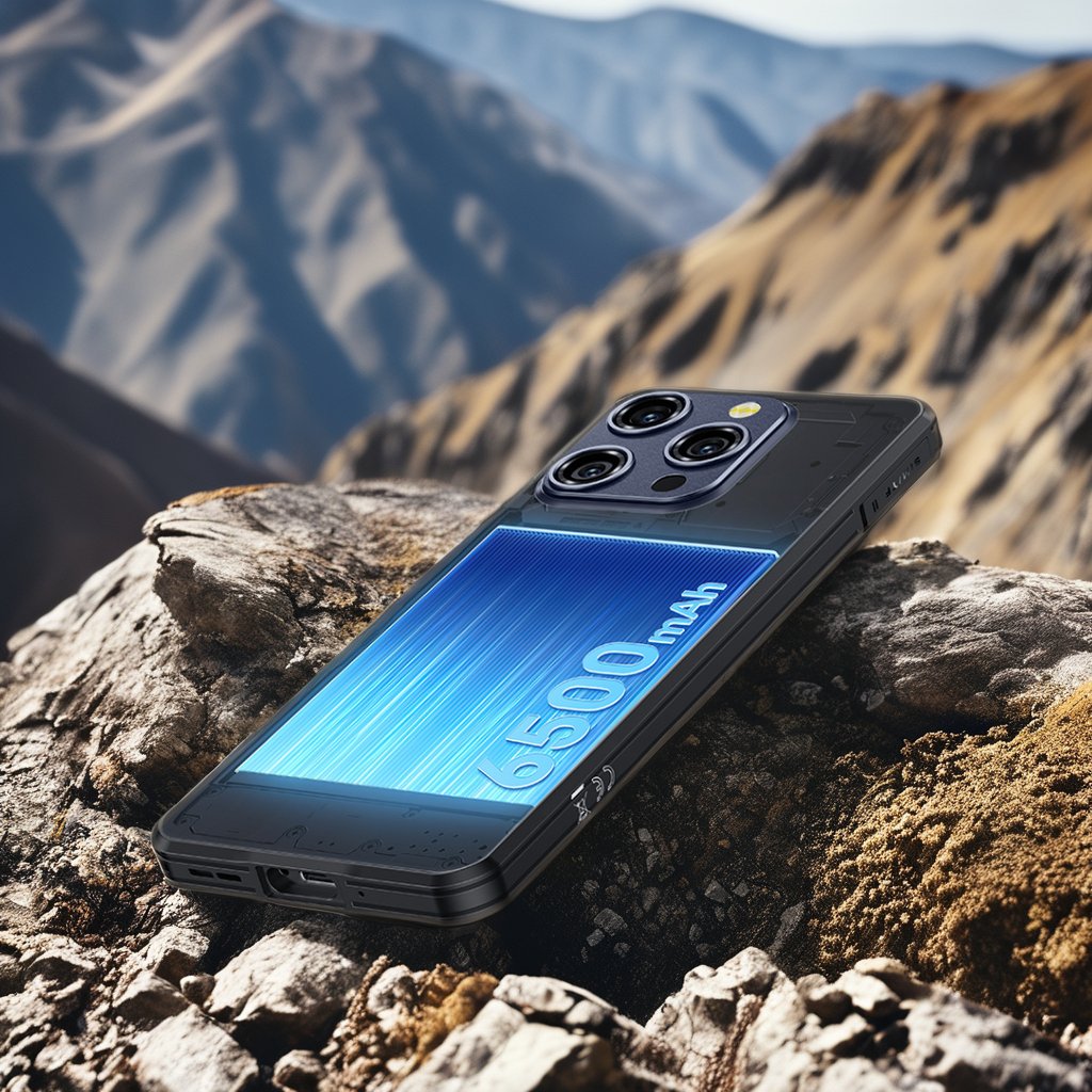 Oukitel WP52 5G Smartphone 6.6-Inch 6500mAh 256GB Android 14 48MP NFC LTE Original Brand New Rugged Phone