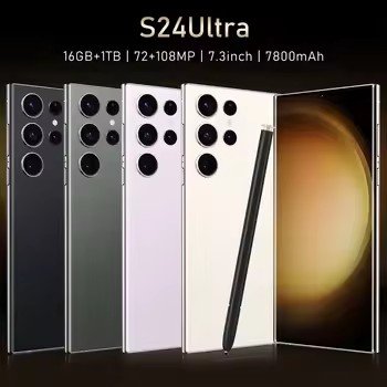 Original phones s24 ultra Smartphones For s24 ultra 16GB+1TB 5G Dual SIM Cellphone Mobile Phone s24 ultra 5g smartphone