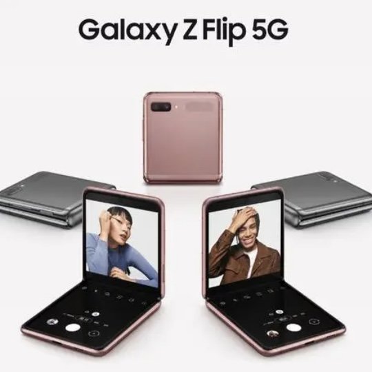 Wholesale smartphone original Sam-sung Galaxy Z Flip 2 used phones mobile high quality 5G Smartphone