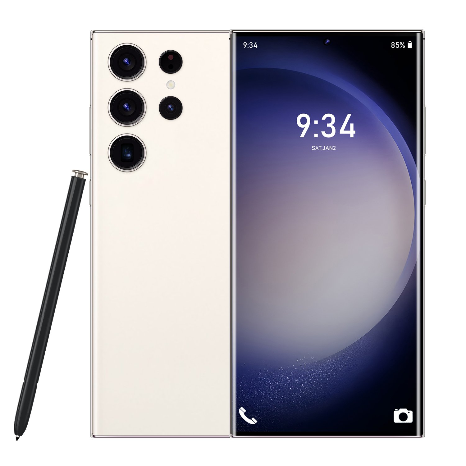 New Popular Smartphone Unlocked Cell Phone Original Custom galaxy S24 Ultra 7.3 Big Screen 5G smartphone 512GB Android phone
