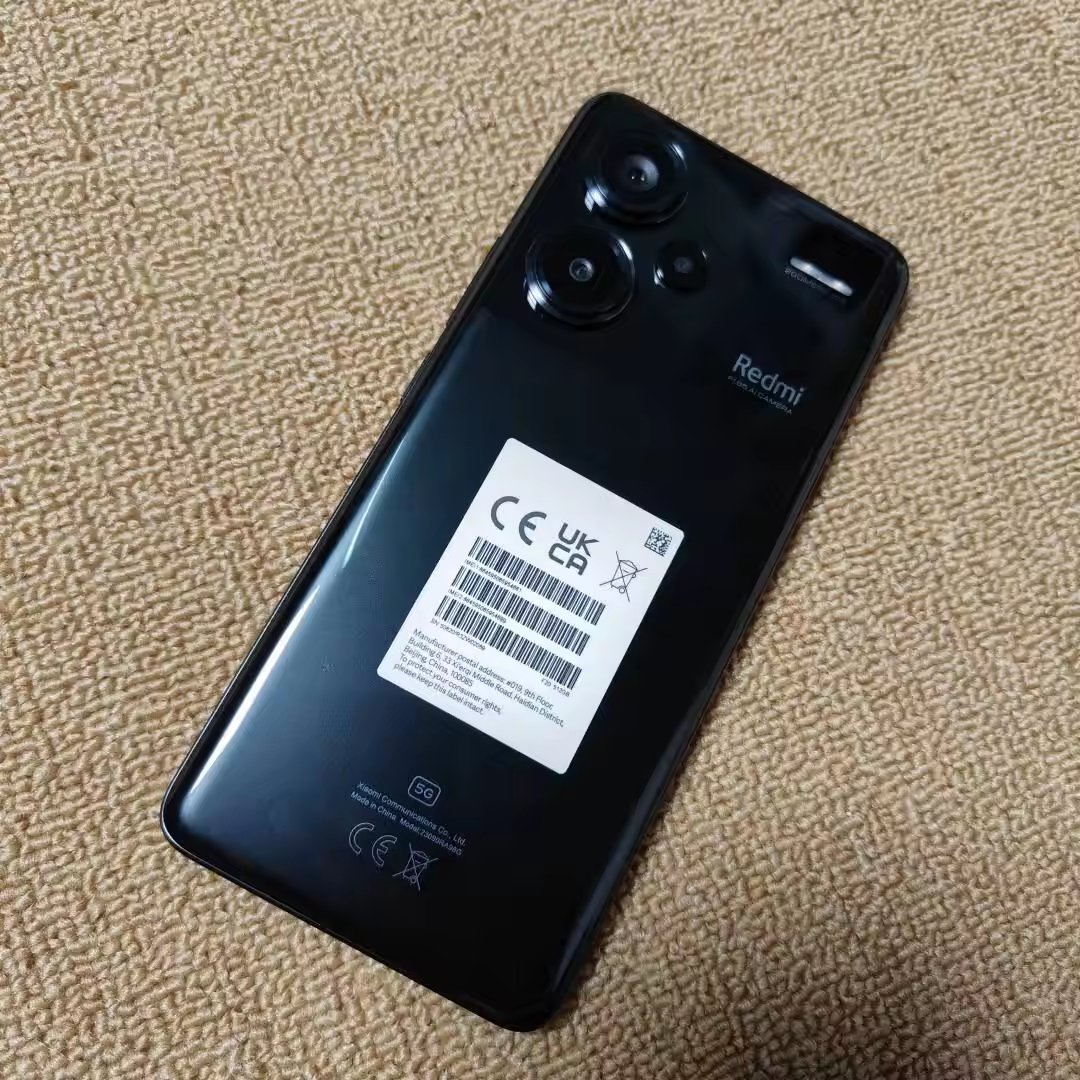 For Redmi Note 13 Pro Plus Global Version 5G Smartphone 6.67\" 5000mAh 120W HyperCharge MediaTek Dimensity 200MP 99% New