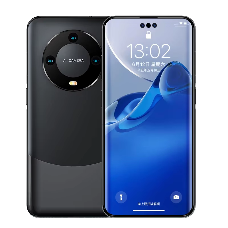 Original Mate 60 Pro Smartphones 16GB+1TB 5G Dual SIM Cellphone 7.3 Inches Unlock Mobile Phone Deca Core 108MP French Spanish