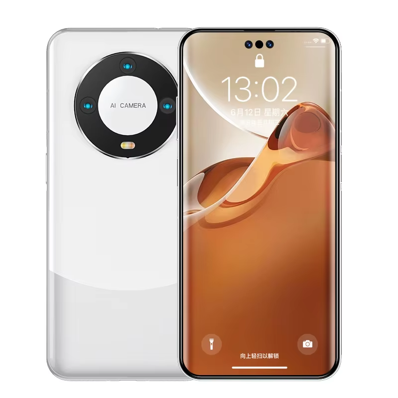 Original Mate 60 Pro Smartphones 16GB+1TB 5G Dual SIM Cellphone 7.3 Inches Unlock Mobile Phone Deca Core 108MP French Spanish