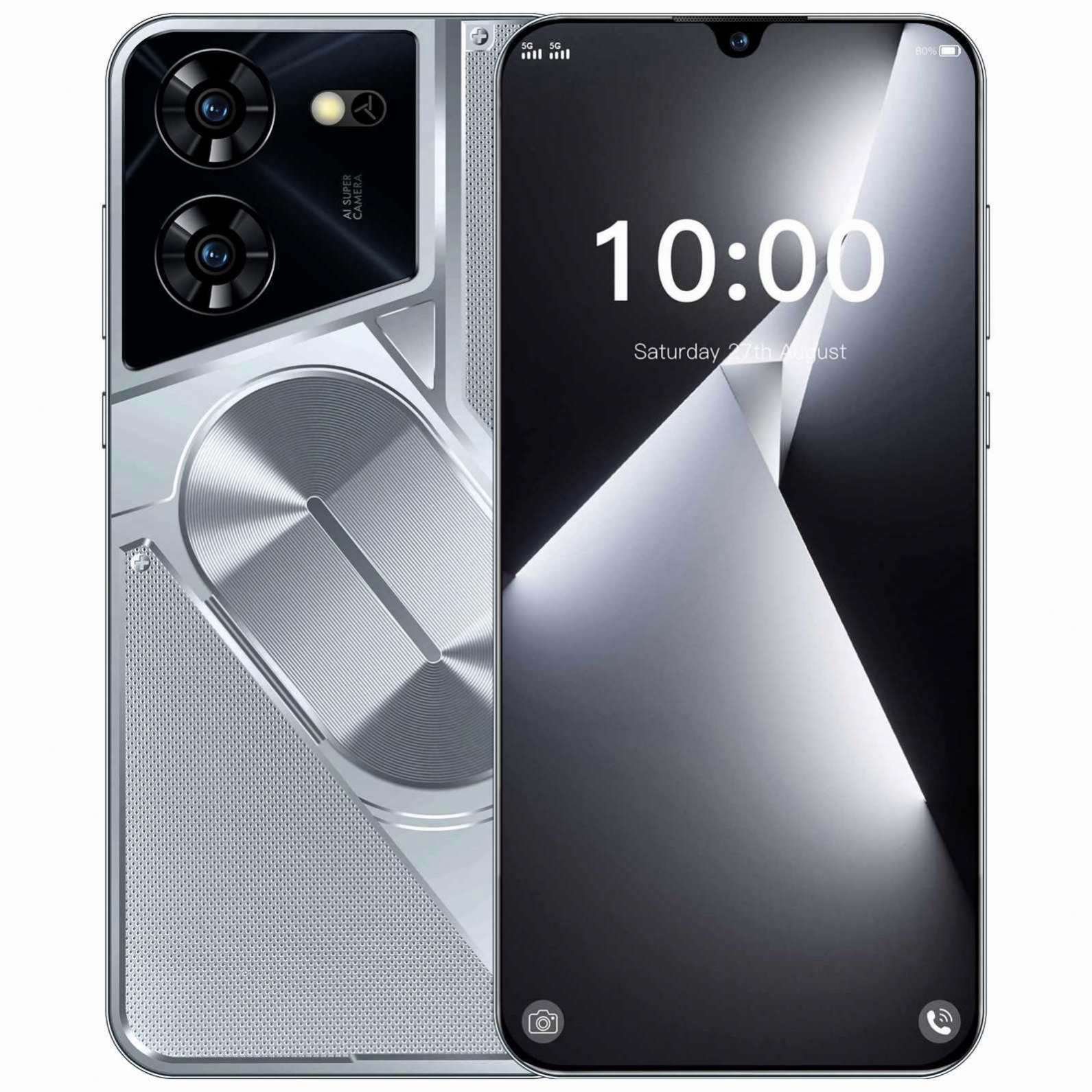 2024 Original Tecono Pova 5 pro Android 7.3 Inch Gaming Phone Styles Support 5G Smartphone mobile AI