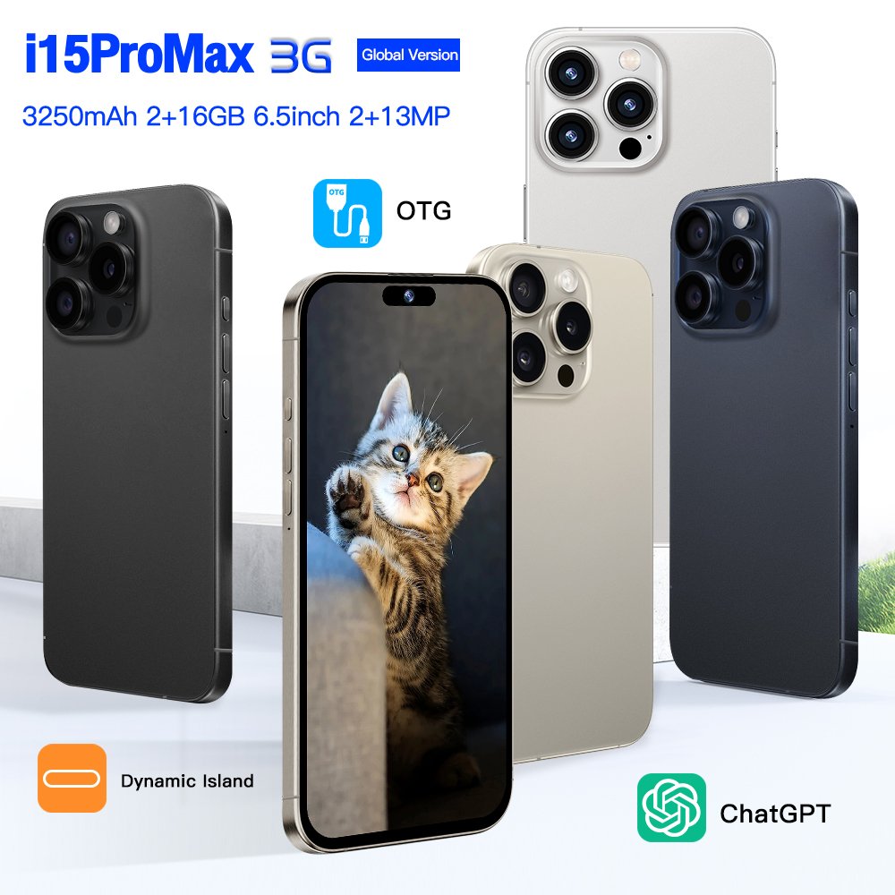 Original New i For Phone 14 Pro Max Cell Phone Smartphone Cheap Telefon Gaming Mobile Phone i15 16 Android Feature 5G Smartphone