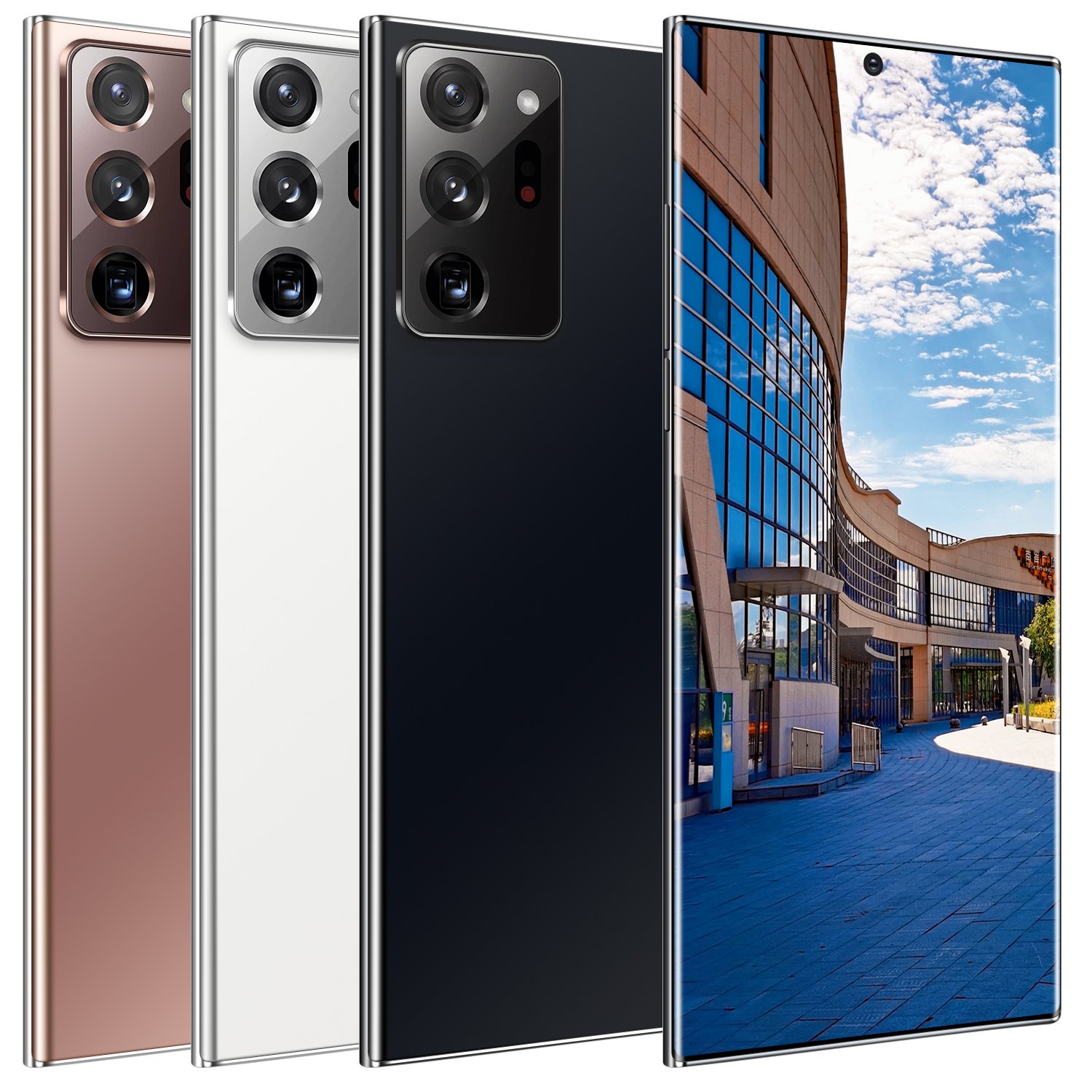 2024 Hot New sale note20U+ mobile phone 12GB+512GB large memory smartphone face unlock 4G 5G gaming cellphone