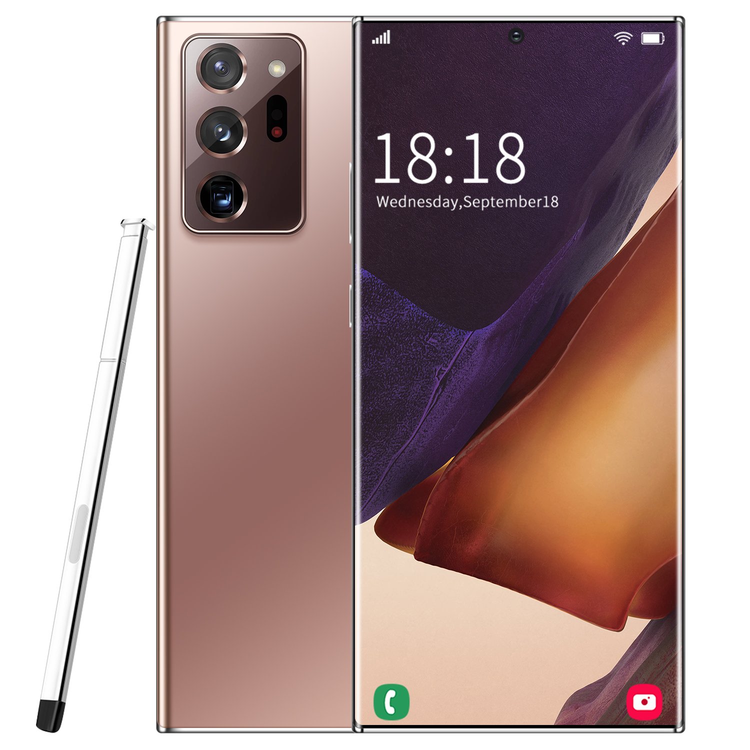 2024 Hot New sale note20U+ mobile phone 12GB+512GB large memory smartphone face unlock 4G 5G gaming cellphone