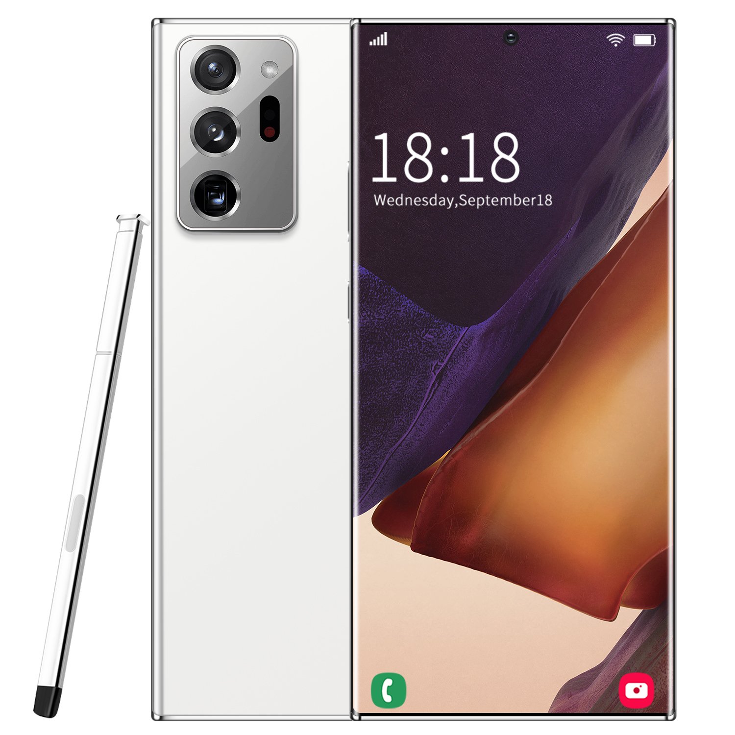 2024 Hot New sale note20U+ mobile phone 12GB+512GB large memory smartphone face unlock 4G 5G gaming cellphone
