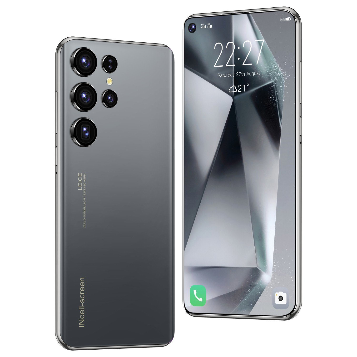 Brand new 5G Smartphone S24 Ultra inch full screen 16GB+1TB Gaming SmartPhone Octa Core 64MP+13MP Android 13 cellphone