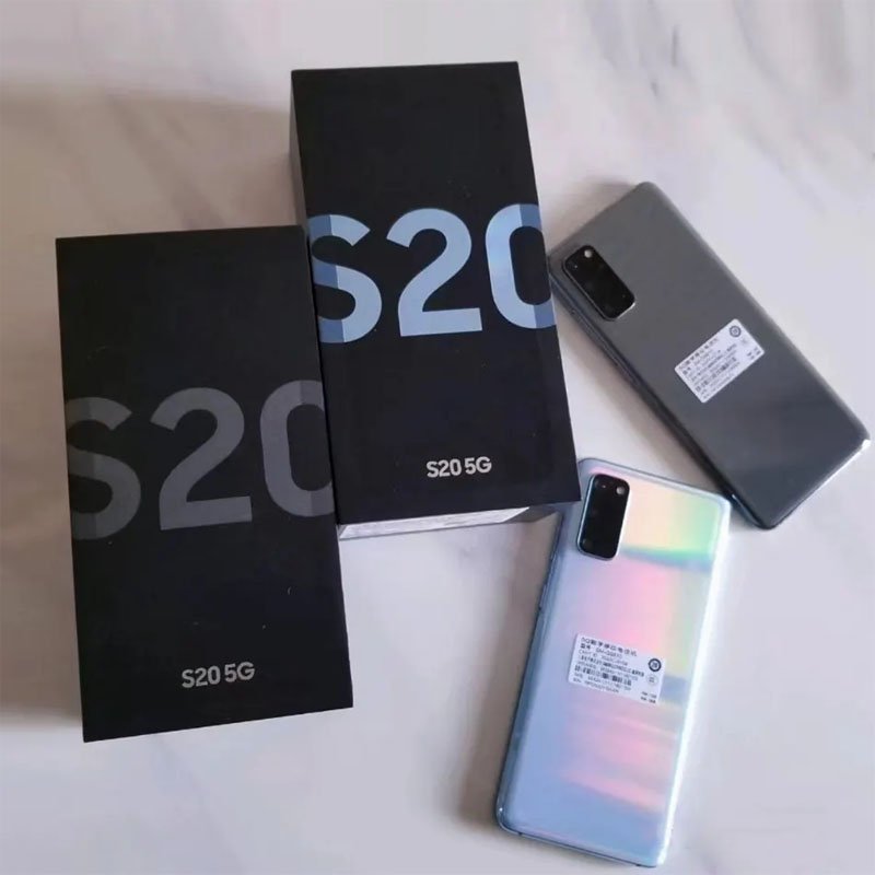 mobile phone For Samsung S20 5g cellphone Wholesale global version S9+ S10 S21 Dual SIM celulares Rapid shipment
