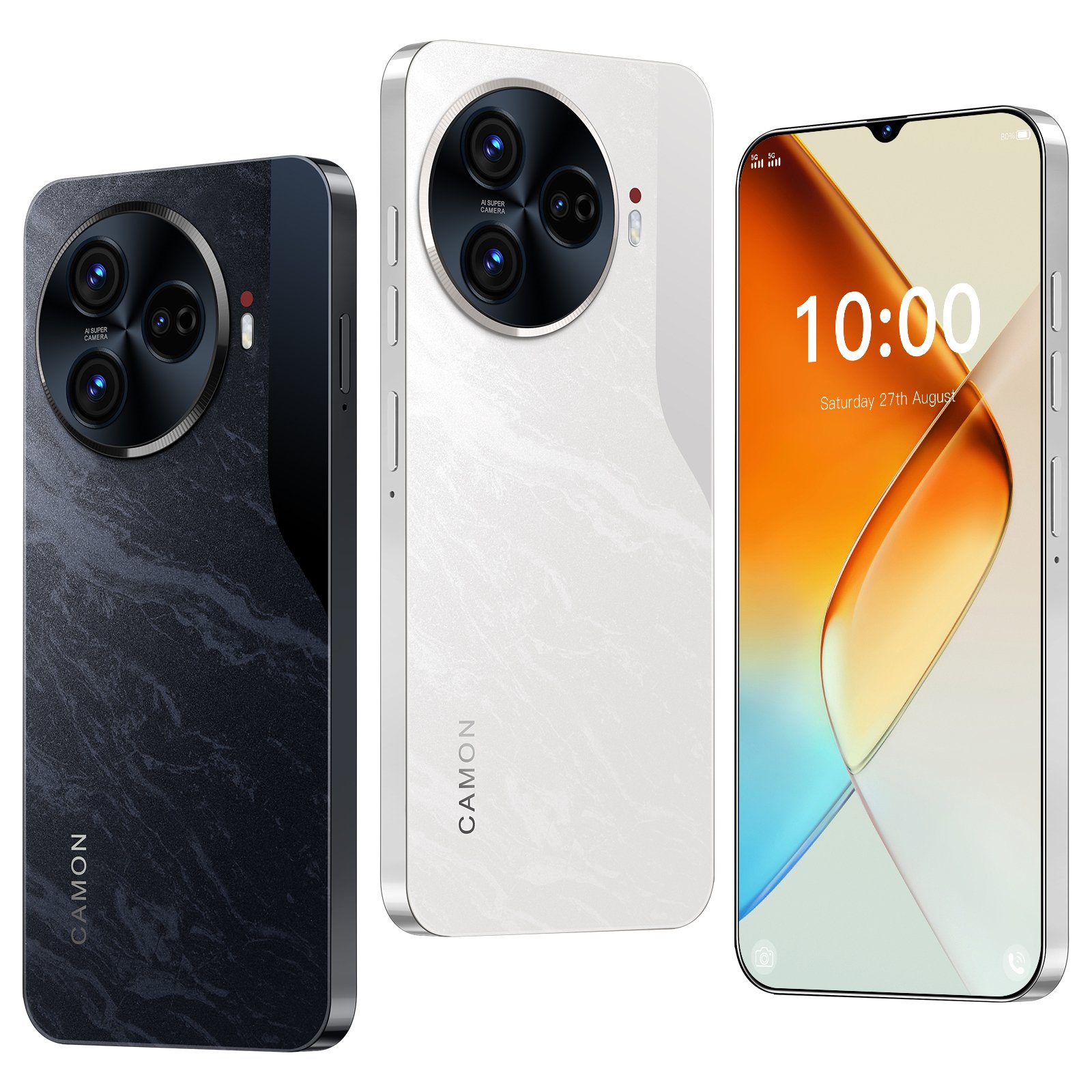 HSDF-Camon 30 Pro 16GB+1TB MEMORY 6.8 inch HD Screen Android 14 Global 5G Smart Phone