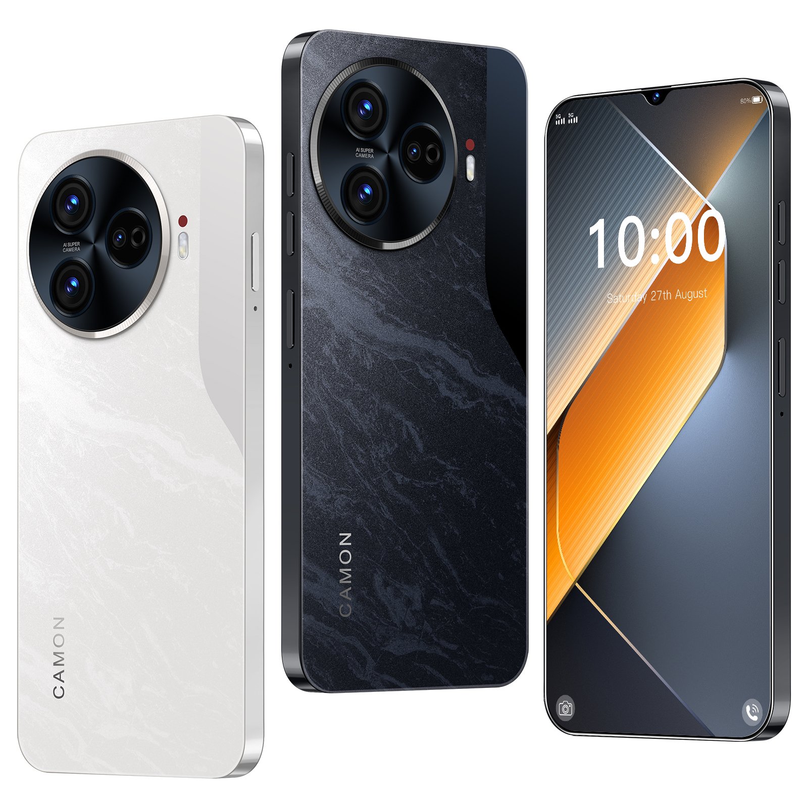 HSDF-Camon 30 Pro 16GB+1TB MEMORY 6.8 inch HD Screen Android 14 Global 5G Smart Phone