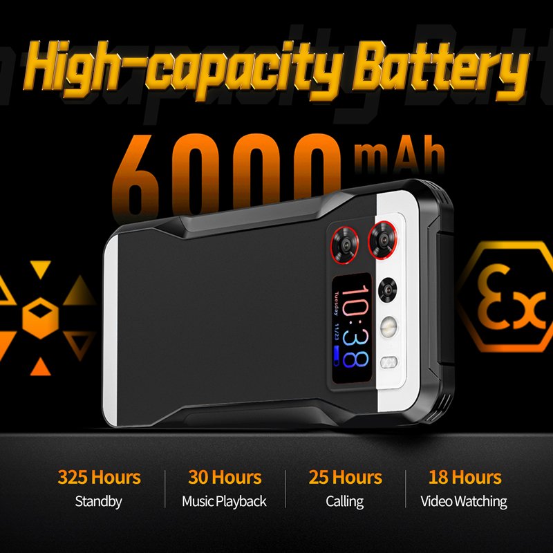 Dorland EXTRA_5G Plus industrial intrinsically safe ex proof 5G smartphone