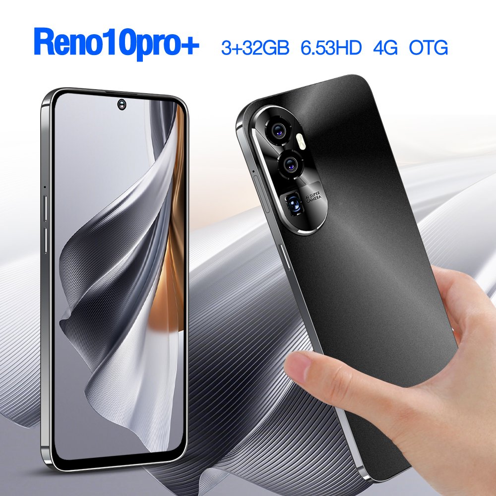 2024 Reno10 Pro+ Low Price Wholesale Lots Cell Phones 5G Smartphone 6.6 inch 32GB 3 Portables Telephones