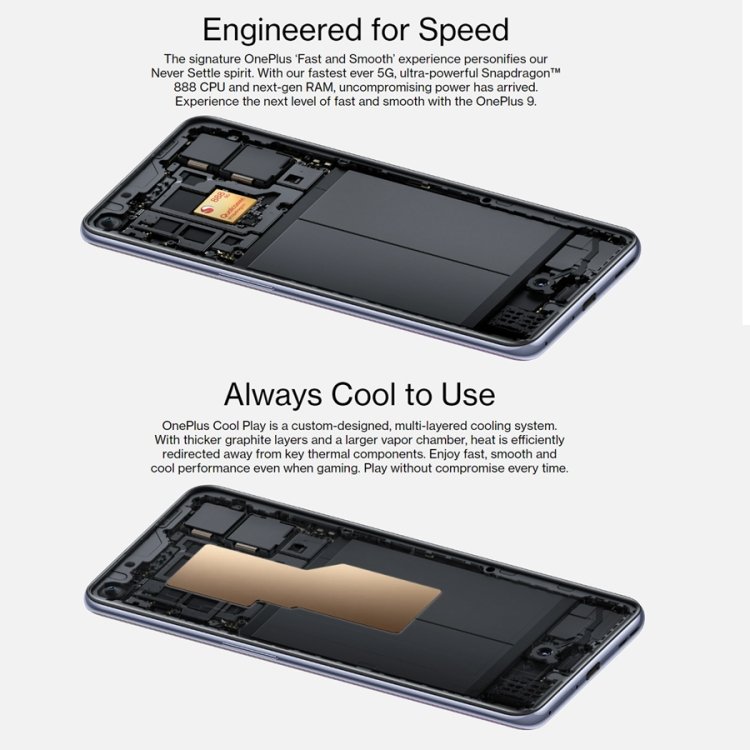 Original OnePlus 9 5G 256GB RAM 12GB 48MP Camera 8GB 128GB 6.55 inch ColorOS Android 11 NFC OnePlus 9 Global Rom Mobile Phones