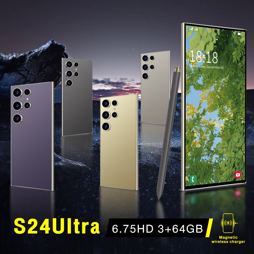 Original Fnban Amsung S24 Ultra 5G Smartphone Plus Cell Phone Smart Phone Telefone Feature Android Gaming Mobile Phone Unlocked