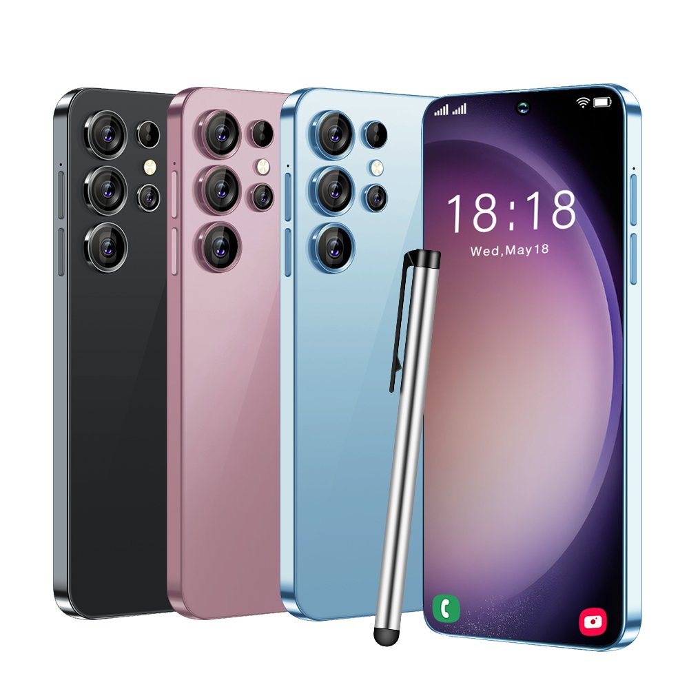 5G Smartphone S24 Ultra Mobile Phone with Beauty Camera GPS Dual SIM Brand-new Trend Original 16GB+ 1TB Unlocked Cellular 48MP