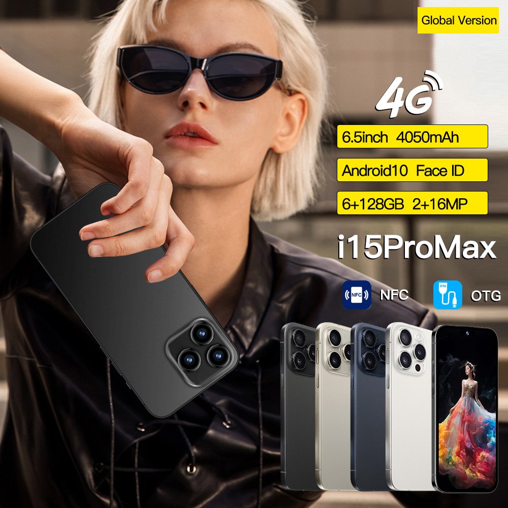 Slimoro Buy Deal New Celulare I For Phone 15 Pro Max Original Mobile Phone Smartphone 5G 15 Pro Max Android 14 13 16 15 14 I16