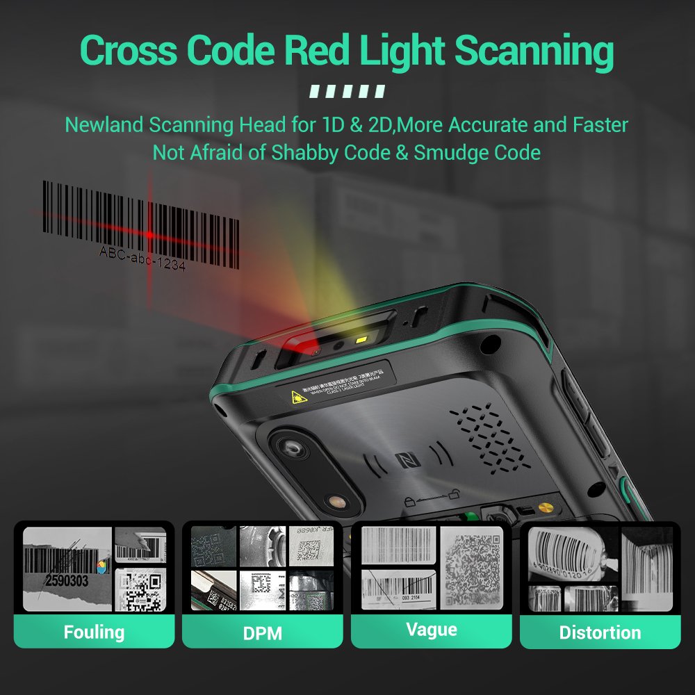 Industrial Rugged Smart Phone Call Android 11 Mobile PC PDA 5.5 Inch FHD 4G IP68 QR Code 8-Core Waterproof Data Collector PDAs