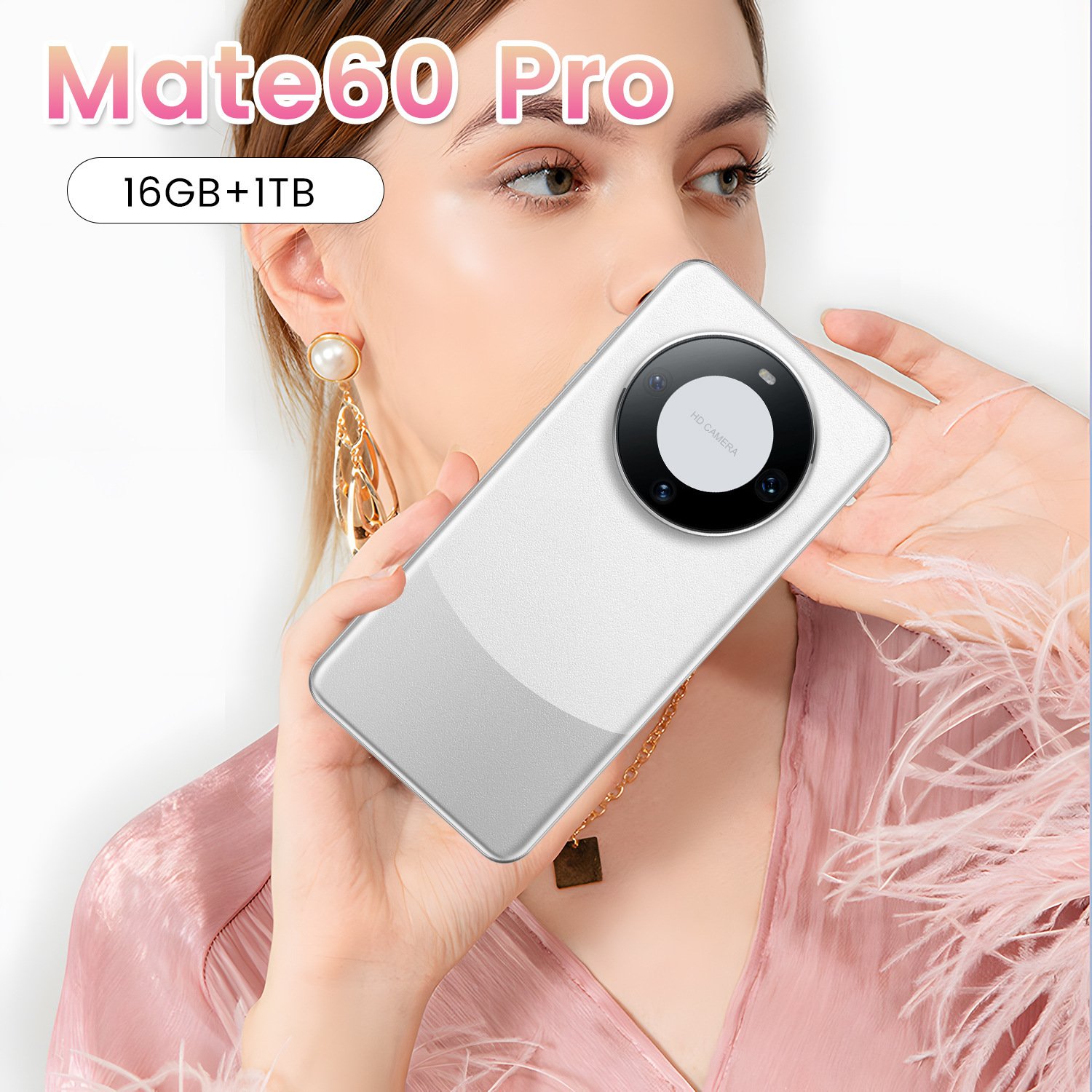 Original Phones Mate 60 Pro Smartphones 16gb+1tb 5g Dual Sim Cellphone 7.3 Inches Unlock Mobile Phone Mate60pro