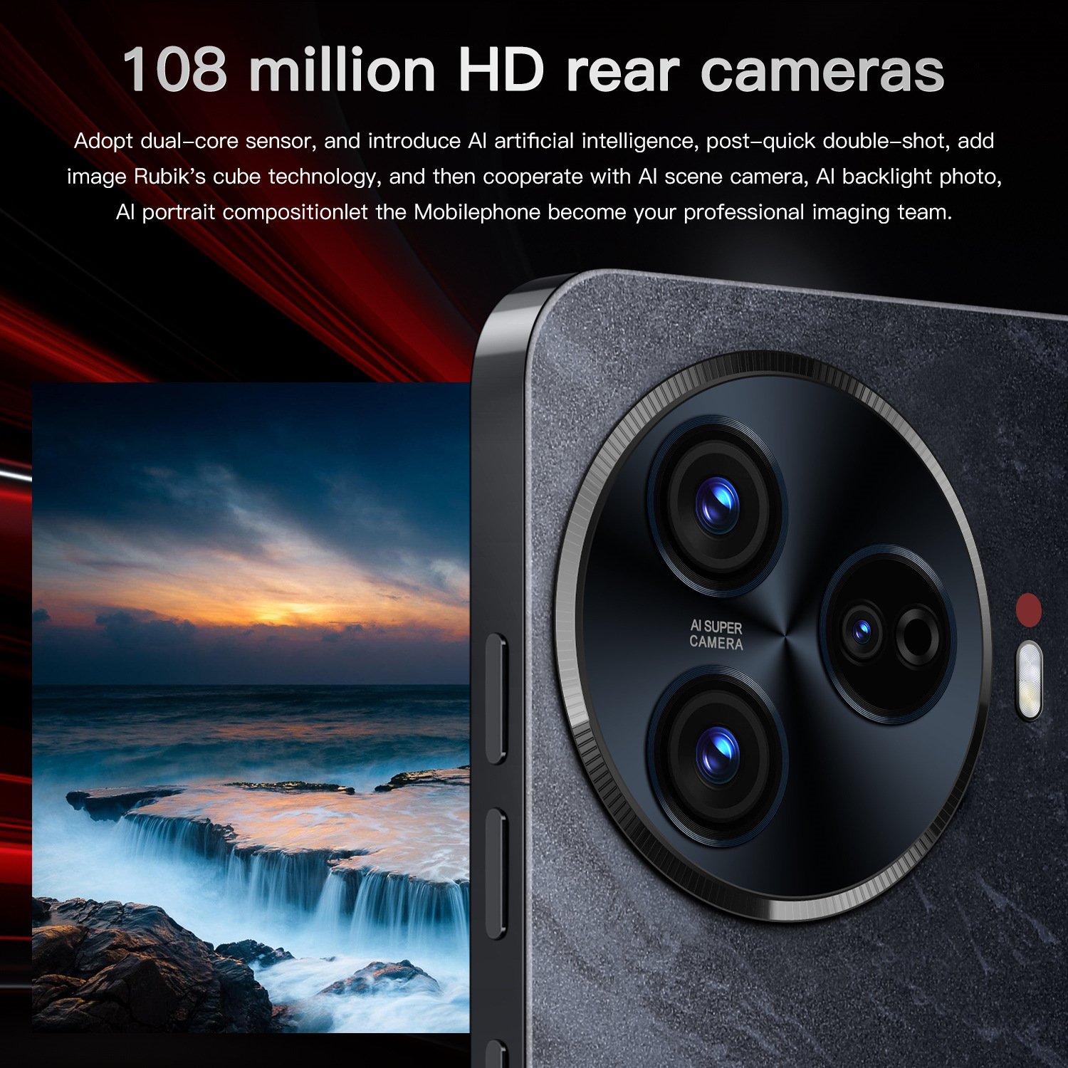 Wholesale Camon 30 Pro Smartphone 2+16GB 3G HD Screen 108MP Rear Camera 65W Fast Charging Ten-Core CPU Dual Sim English Version