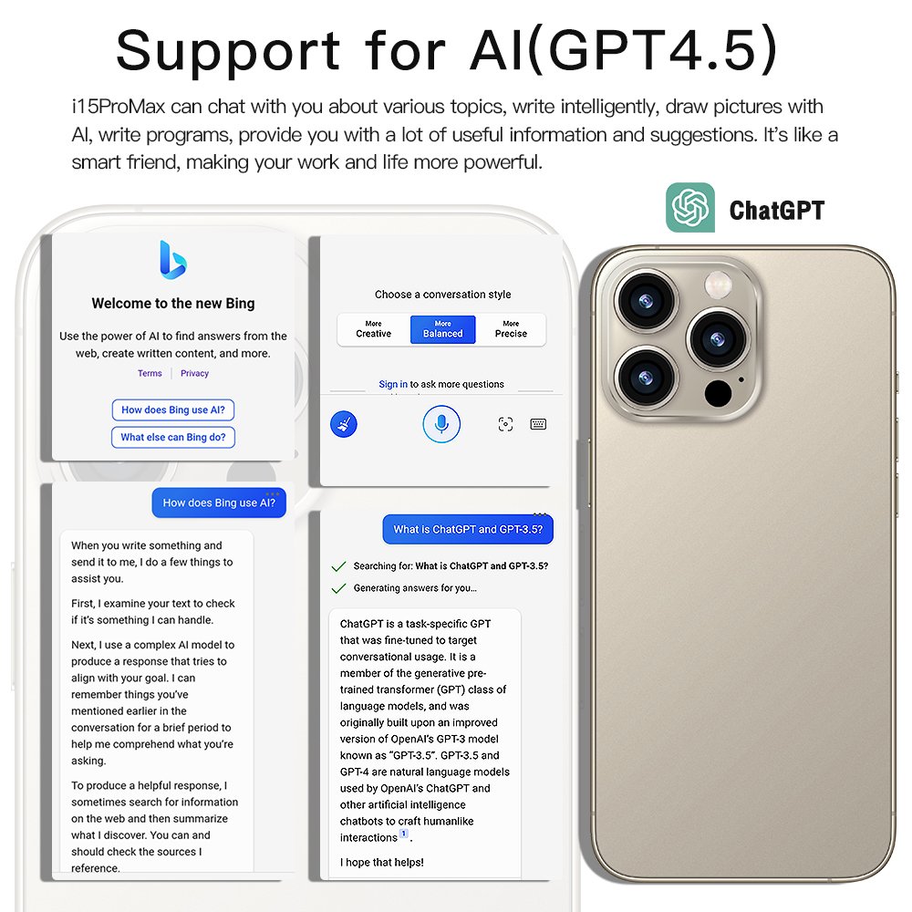 Original For Phone 15 Pro Max i15 14 13 16G 1T 5G Smartphone Cheap Telephone Telefono Inteligente Mobile Phone Low Price OPNEW