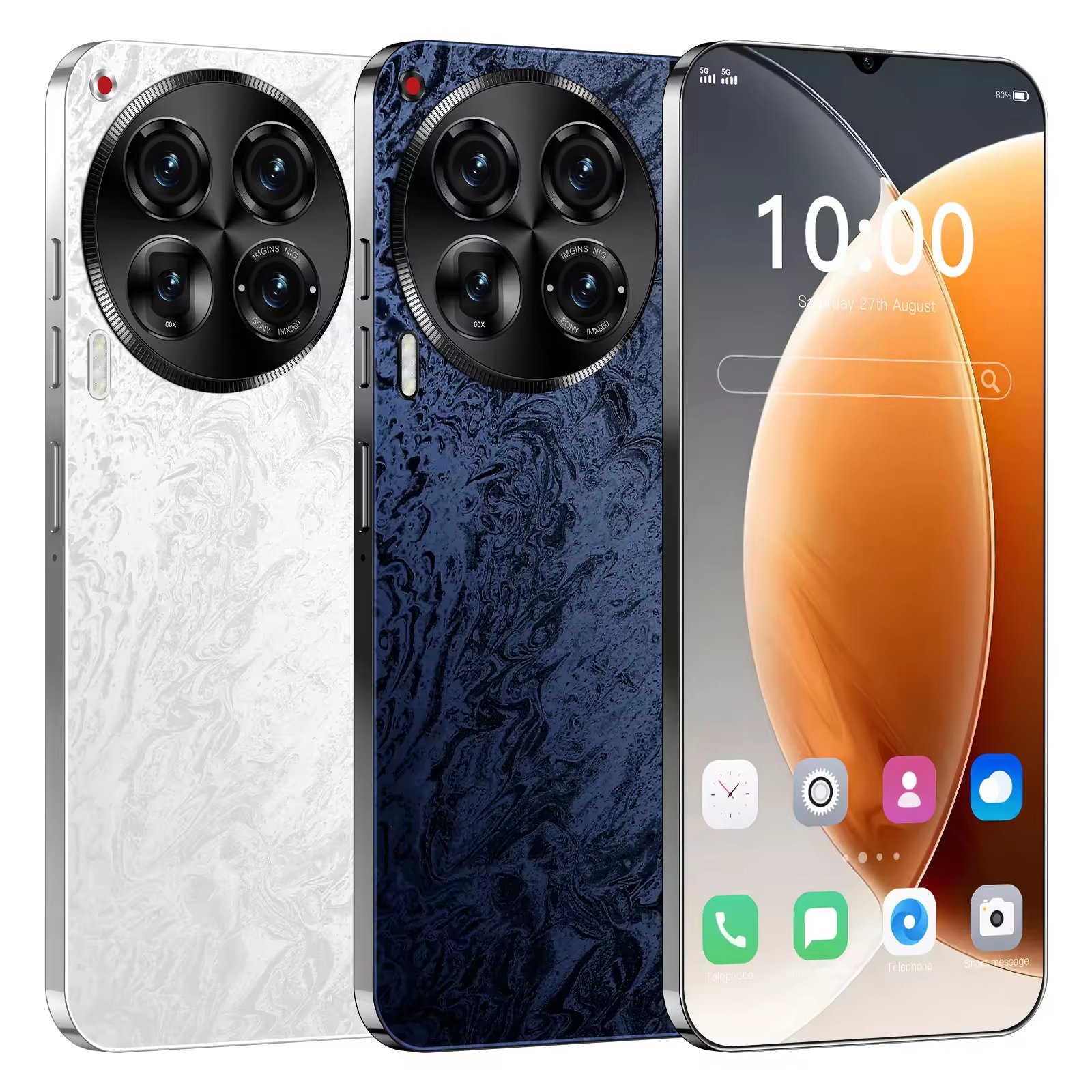 Low Price 2024 C30 Pro Original 7.3 Inch 16gb+1tb 72mp+108mp Big Screen Cellphone Smartphone 5g Camon 30 Pro Mobile Cell Phone