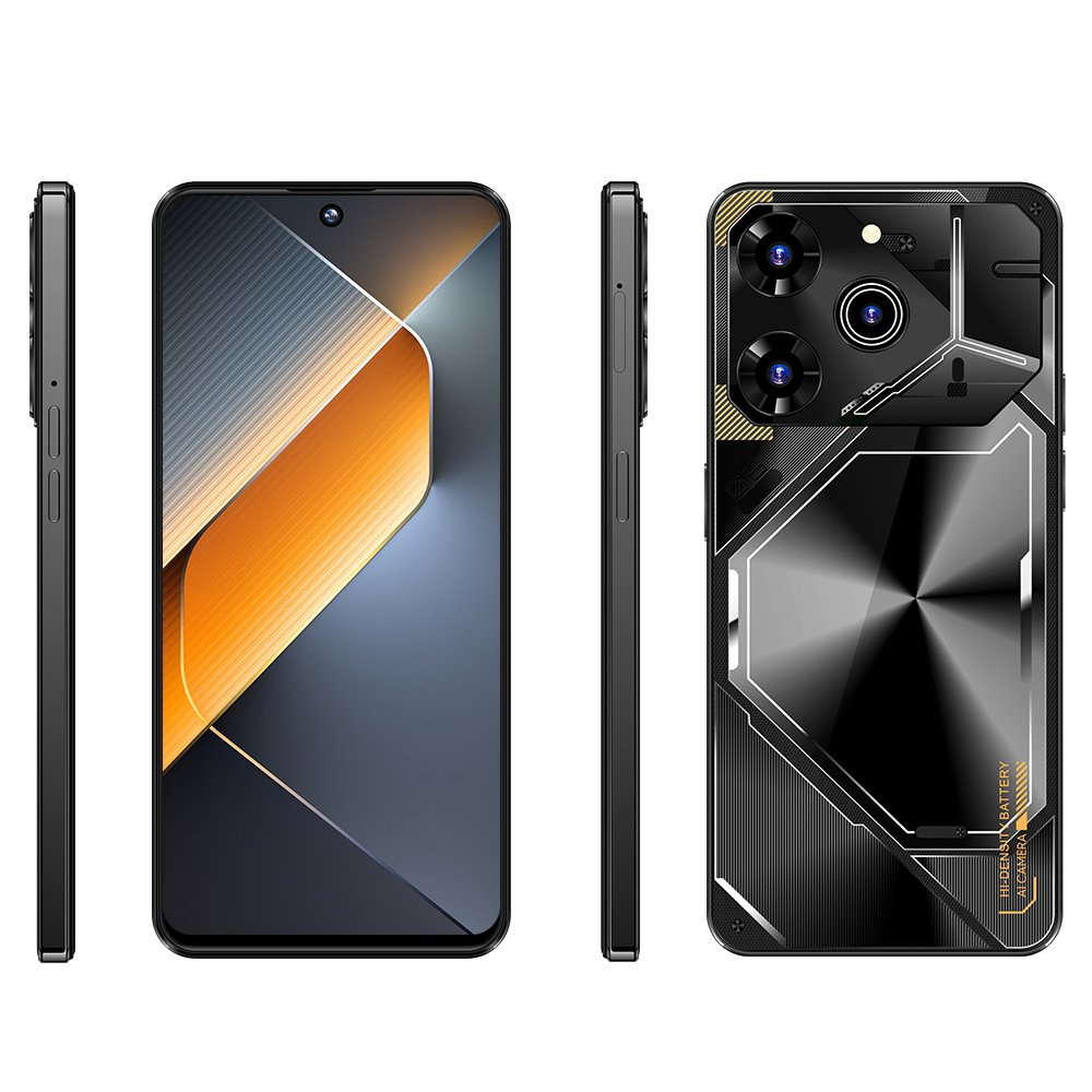 7.3 Inch 16GB+1TB original pova 6 pro 6800 mAh tecno phone Android 13.0 Mobile Phone 5G Smartphone large screen HD camera