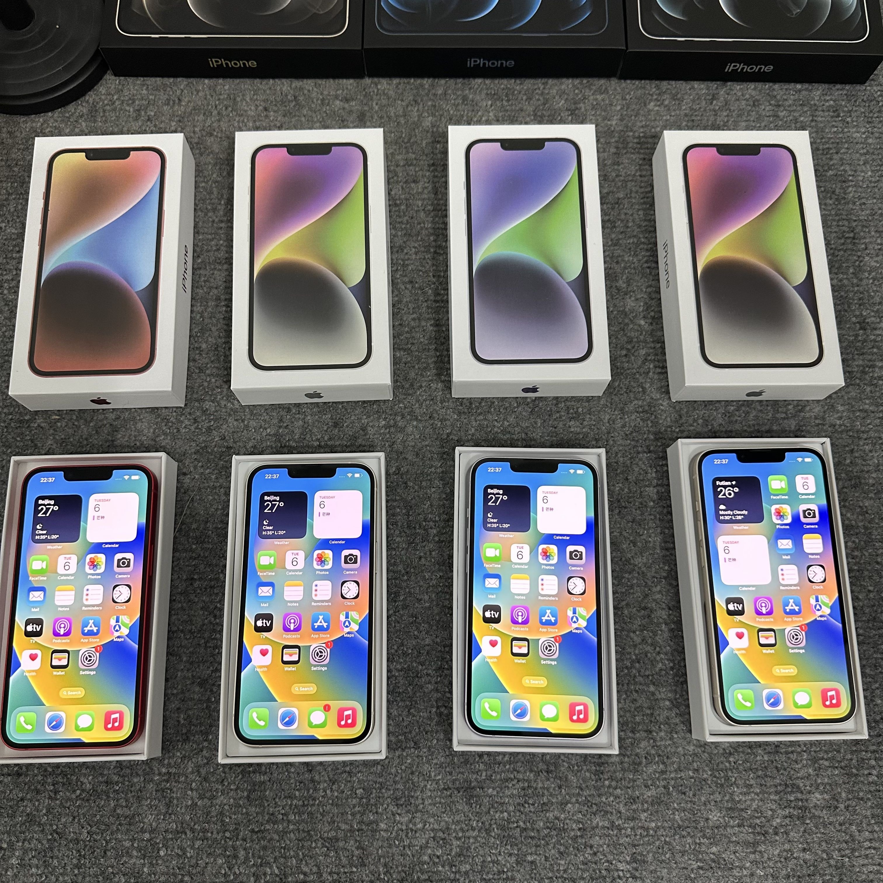 Original AA Condition Second hand Unlock USA Cellphone for Apple Used 5G Smartphones for iPhone 14 Pro max 14Pro 128GB 256GB
