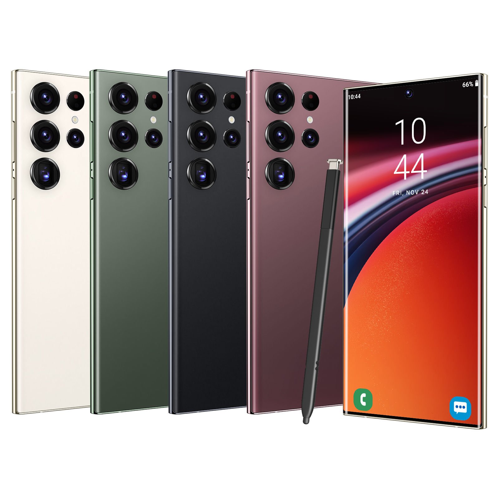 S24 Ultra 5G Smartphone 8+512GB Large Memory 5 Camera System Octa Core CPU Gaming Used French Spanish Operating Languages 108MP