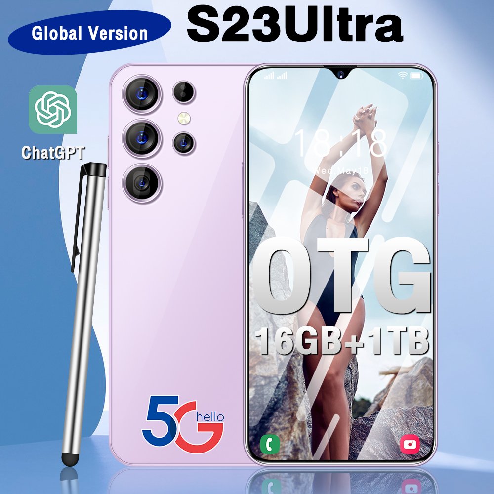 S23 Pro The Ultimate 7.3 Full Display Android 5G-Smartphone with 16GB RAM 1TB Storage and 10-Core Power
