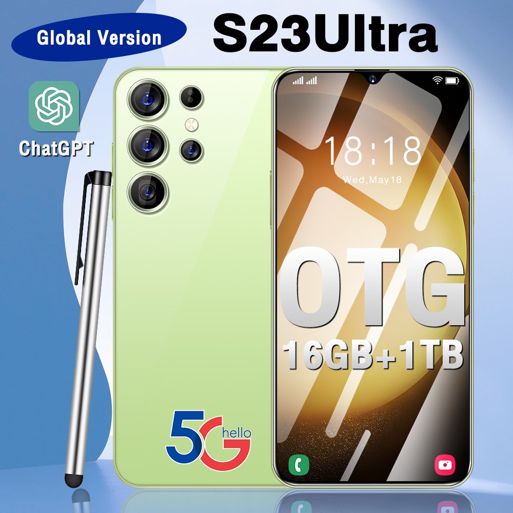 S23 Pro The Ultimate 7.3 Full Display Android 5G-Smartphone with 16GB RAM 1TB Storage and 10-Core Power