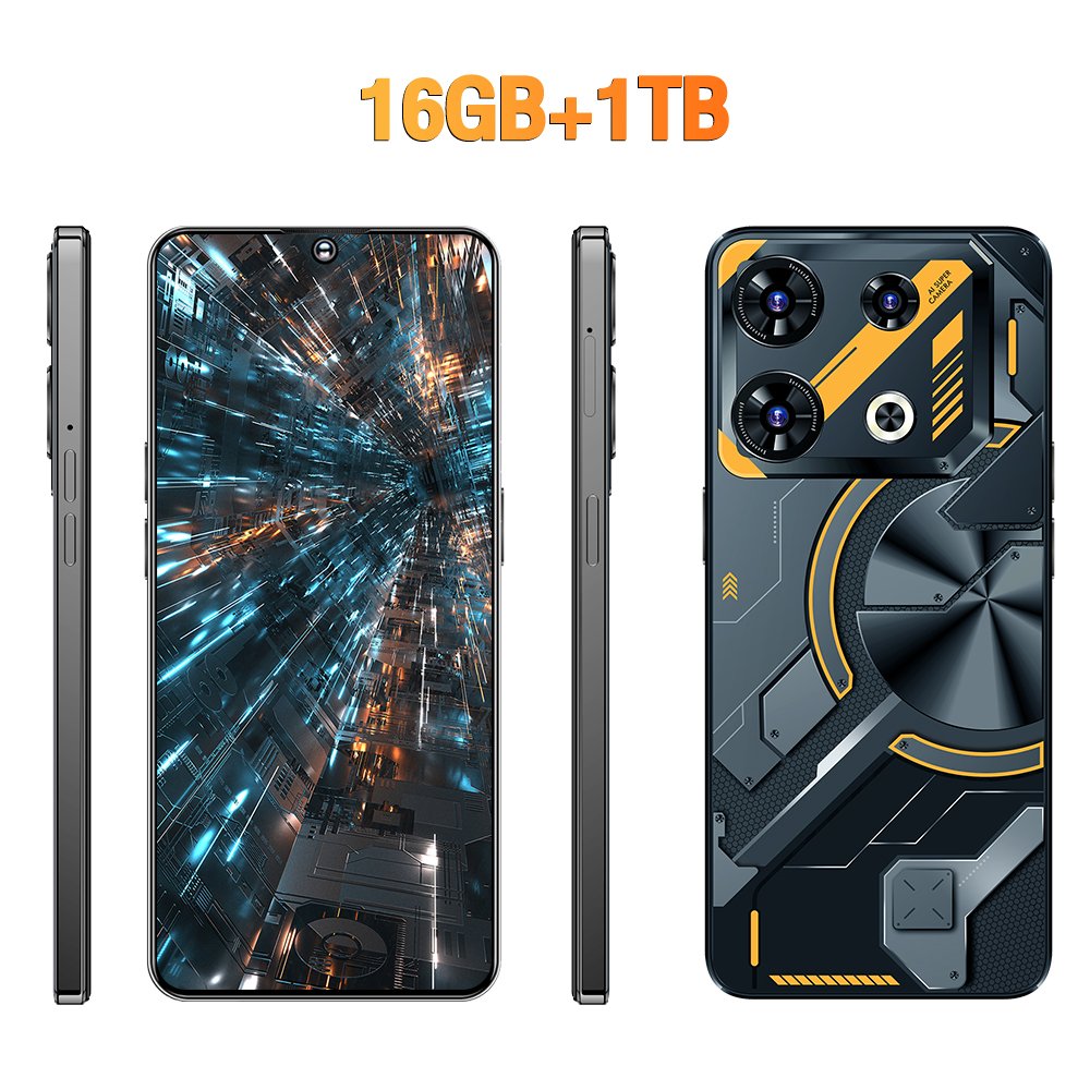 High Quality Global Version GT10 PRO 4G Android 13 Celular 16GB+1TB Cellphone 7.2inch Smartphone Mobile Phone