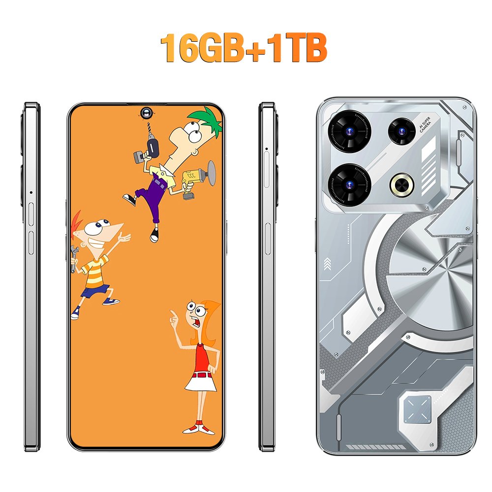 High Quality Global Version GT10 PRO 4G Android 13 Celular 16GB+1TB Cellphone 7.2inch Smartphone Mobile Phone