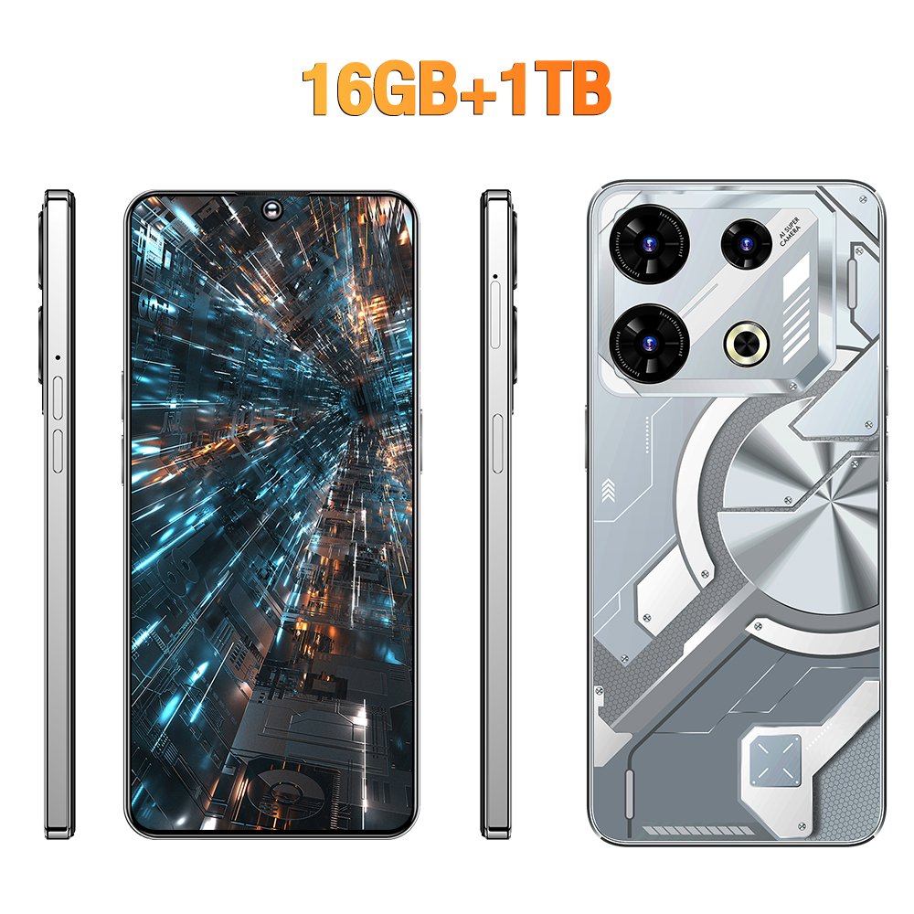 High Quality Global Version GT10 PRO 4G Android 13 Celular 16GB+1TB Cellphone 7.2inch Smartphone Mobile Phone