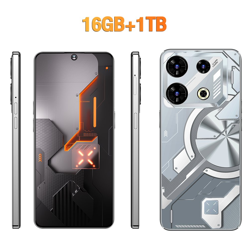 High Quality Global Version GT10 PRO 4G Android 13 Celular 16GB+1TB Cellphone 7.2inch Smartphone Mobile Phone