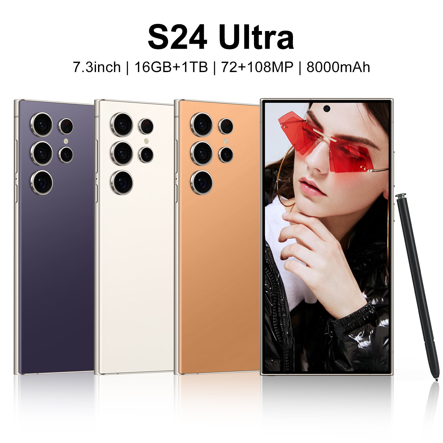 A FLASH SALE New Fashion For Sumsung Galaxy S24 Ultra16+1TB 5G High Quality Latest Smart Phone Android Smart Phone
