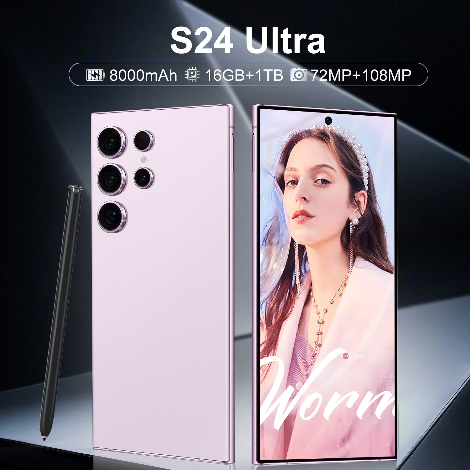 A FLASH SALE New Fashion For Sumsung Galaxy S24 Ultra16+1TB 5G High Quality Latest Smart Phone Android Smart Phone