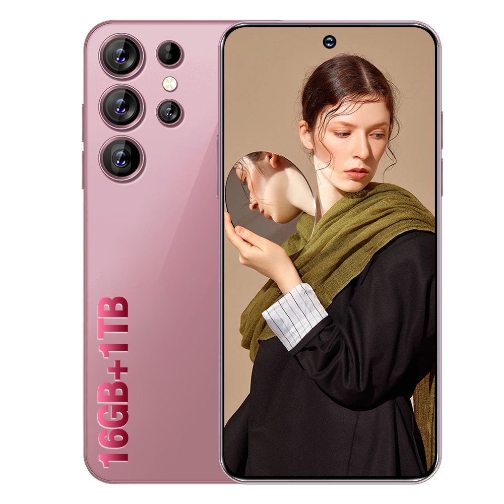 Original Mobile Phone S24 Ultra 7.3 inch 16GB+1TB Face ID Unlocked Cellphone mobile phone Android 13 Dual Card 5G smartPhone