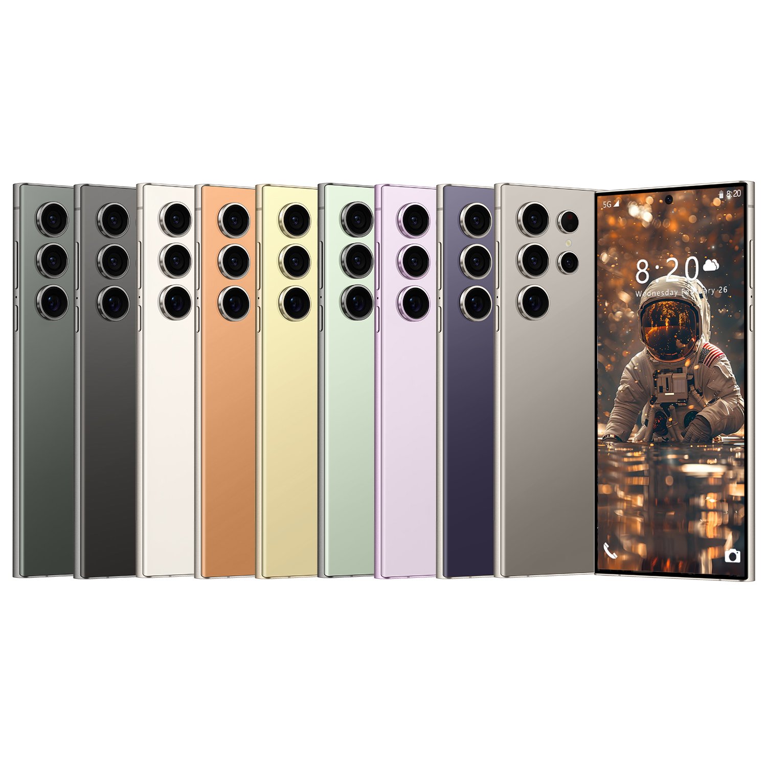 cell S23 Ultra 7.3 Inch Sale 3GB+64GB 5G Full Screen Phone 6800mAh Global Version mobile 5g smartphone