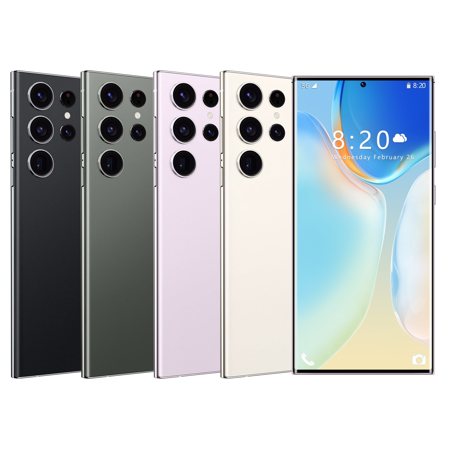 New original S24 Ultra 5G smartphone 16GB 512GB 10 core with stylus 7.3in large screen with pen Android 12 celulares phone