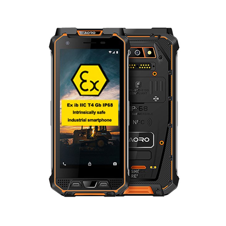 Portable Mobilephone Dual Sim Card Ecom Zone 1 Shockproof Scratch Resistant Waterproof Atex Rugged Explosion Proof Smartphone