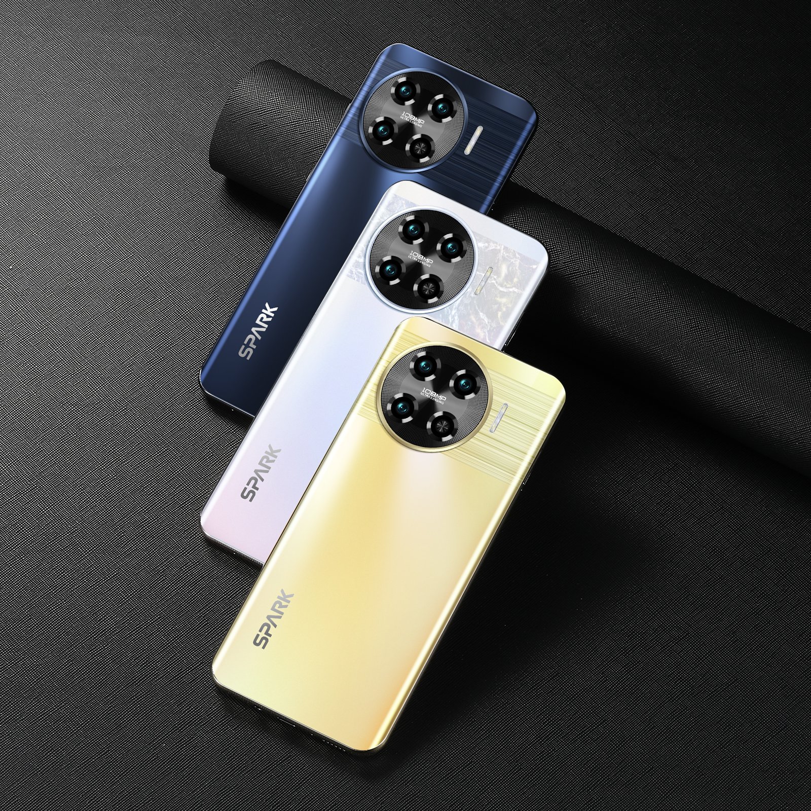 New Global Spark20 Pro Cell Phone 7.3 Inch Big Screen 5G Smartphone 16GB+1TB Dual SIM Android Mobile Phone Spark20 Pro